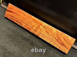 MASTER GRADE Hawaiian Curly Koa Billet Wood 24 x 5 x 1.875+