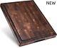 Made In Usa, Large Thick End Grain Walnut Wood Cutting Board, New
