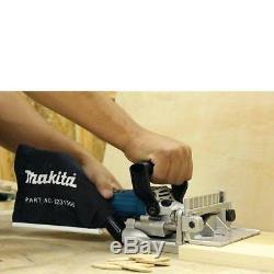 Makita Biscuit Joiner Plate Joint 6 Amp Cut Wood Work Jobs Cast Aluminum New