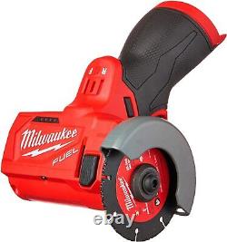 Milwaukee 2522-20 M12 12 Volt FUEL 3 Compact Cut Off Tool Cordless Brushless
