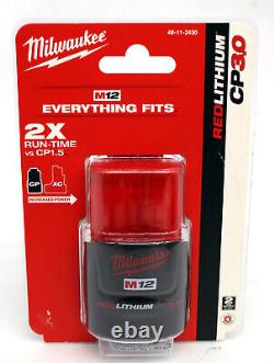 Milwaukee 2522-21XC M12 FUEL 3 Compact Cut Off Tool Kit With 3Ah Battery New