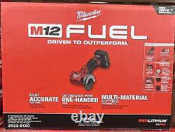 Milwaukee 2522-21XC M12 FUEL 3in Compact Cut Off Tool Kit NEW