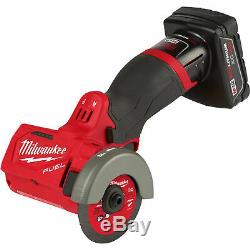 Milwaukee M12 FUEL 3in Compact Cut Off Tool Kit- 1 Battery Charger