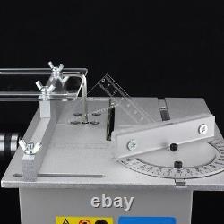 Mini Precision Table Bench Saw Blade DIY Woodworking Cutting Home Machine D