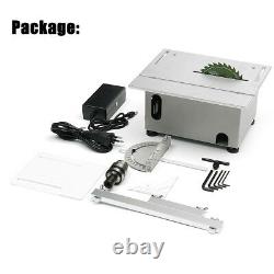 Mini Precision Table Bench Saw Blade DIY Woodworking Cutting Home Machine D