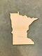 Minnesota, Mn, Laser Cut Wood, Sizes Up To 5 Feet, Multiple Thickness, State