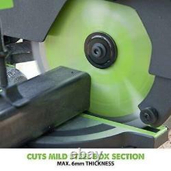 Mitre Saw Sliding Blade Compound Cut Chop Plastic Steel Wood Metal Multipurpose