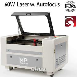 Monport 60W 16x24in Autofocus CO2 Laser Engraver Cutter w. CW5200 Water Chiller