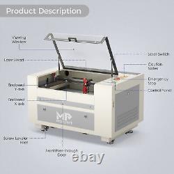 Monport 60W 16x24in Autofocus CO2 Laser Engraver Cutter w. CW5200 Water Chiller