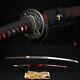 New Japanese Samurai Sword Katana High Carbon Steel Full Tang Blade Can Cut Tree