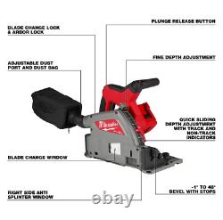 NEW Milwaukee M18 FUEL 6 1/2 Plunge Track Saw Bare Tool (2831-20)