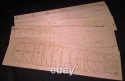 NEW Model Shipways USN Picket Boat Laser Cut Wood Model Kit 1/2 Scale #MS2261