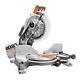 New! Ridgid 15 Amp 10 In. Corded Dual Bevel Miter Saw With Led Cut Line Indica