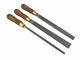 Narex 3 Piece Set 200 Mm Cabinetmaker Wood Rasp Fine Cut 854252