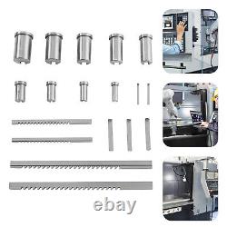 New 18pcs Keyway Broach Sets 3/16 B 1/8 B 3/8 C 1/4 C For Lathe Cutting Tool