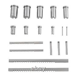 New 18pcs Keyway Broach Sets 3/16 B 1/8 B 3/8 C 1/4 C For Lathe Cutting Tool