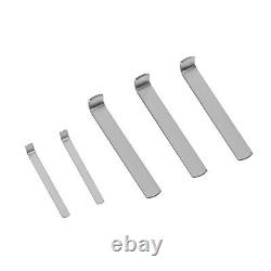 New 18pcs Keyway Broach Sets 3/16 B 1/8 B 3/8 C 1/4 C For Lathe Cutting Tool