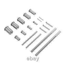 New 18pcs Keyway Broach Sets 3/16 B 1/8 B 3/8 C 1/4 C For Lathe Cutting Tool