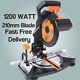 New Evolution Multipurpose Compound Mitre Straight Chop Saw Cuts Wood Metal 230v