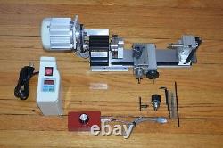 New taig metal wood cutting lathe with. 73 hp variable speed brushless motor