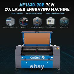 OMTech 30x16 70W CO2 laser Engraving Cutting Engraver Cutter Ruida Autofocus