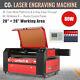 Omtech 80w Co2 Laser Engraving Cutting Marking Machine W 28x20 Bed & Ruida Panel