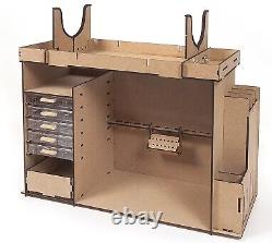 Occre 19110 Laser-Cut Wood Workshop Cabinet Kit