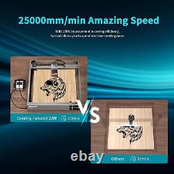 Official Creality Falcon 2 Laser Engraver, 22W Output Laser Cutter DIY Laser Eng