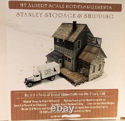 On3 On30 O CRAFTSMAN MT ALBERT STANLEY STORAGE & SHIPPING KIT-NEW UNSTARTED