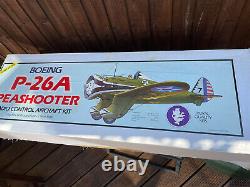 P-26 Boeing Peashooter Laser Cut Balsa RC Micro Aeroplane royal Kits