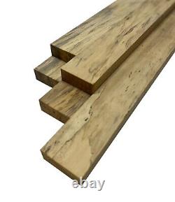 Pack Of 10, Spalted Tamarind Cutting Board Blocks Lumber Board 3/4 x 2 x 18