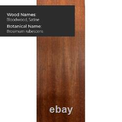 Pack Of 8, Bloodwood Cutting Board Blocks Lumber Board 3/4 x 2 x 24