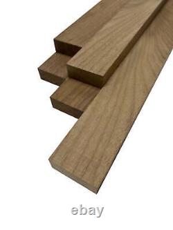 Pack of 12, Black Walnut Lumber Boards Cutting Board Blocks 3/4 x 2 x 21