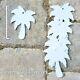 Palm Tree Ornaments Blank -white Finished-diy For Bulk Craft Projects 1000 Piece