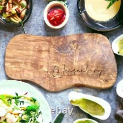 Personalized Olive Wood Chopping Board, Cutting Board, Wedding Gift