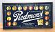 Piedmont Tobacco Baseball T206 Laser Cut Wood Advertising Sign Blue Wow