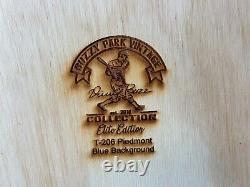 Piedmont Tobacco Baseball T206 Laser Cut Wood Advertising Sign Blue WOW