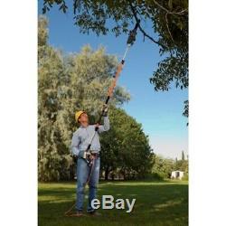 Pole Saw Tree Trimmer Chainsaw Electric 15 Ft Telescoping Branch Pruner Wood Cut