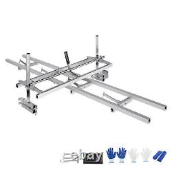 Portable Chainsaw Mill 14-36 Guide Bar and 9ft Aluminum Rail Mill Guide System