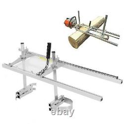 Portable Chainsaw Mill Planking Milling 14 to 36 Guide Bar Wood Lumber Cutting