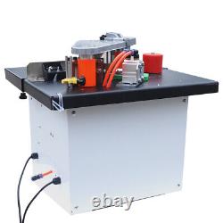 Portable Double Side Gluing Wood Banding Machine 1200W Self Cutting Edge Bander