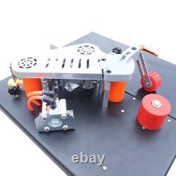 Portable Double Side Gluing Wood Banding Machine 1200W Self Cutting Edge Bander