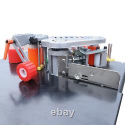 Portable Double Side Gluing Wood Banding Machine 1200W Self Cutting Edge Bander