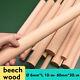 Quality Wooden Dowels 10cm 20cm 30cm Craft Pole Stick Beech Wood Dowel