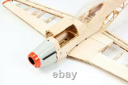 RC Balsa Wood Plane Laser Cut Airplane Model P51 Kit Wingspan 1000MM Upgraded