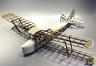 Rc Plane Laser Cut Balsa Wood Airplane Building Kit Wingspan 1000mm With Motor