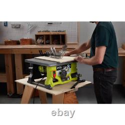 RYOBI 13 Amp 8-1/4 in. Table Saw Compact Corded Electric Portable Lightweight
