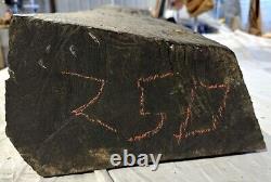 Reduced Gabon Ebony Log Segments-You Cut to Size-132 lbs Exotic Wood (Item 250)