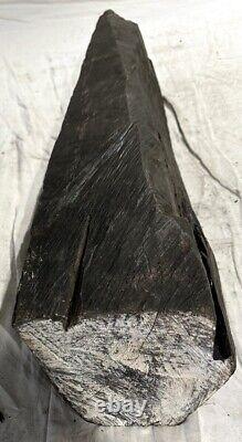 Reduced Gabon Ebony Log Segments-You Cut to Size-22 lbs Exotic Wood (Item 382B)