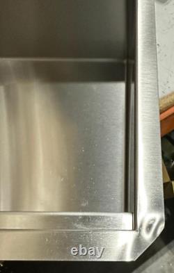 Ruvati 36 Workstation Slope Bottom Offset Drain 16 Gauge Sink- RVH8596(4985)